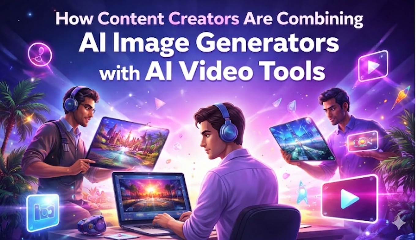 How Content Creators Are Combining AI Image Generators with AI Video Tools